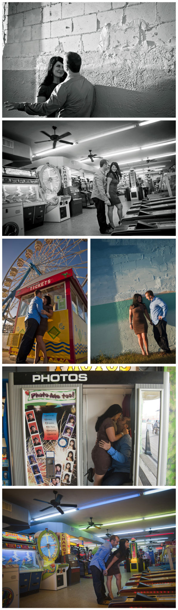 Daytona Beach engagement photo shoot 