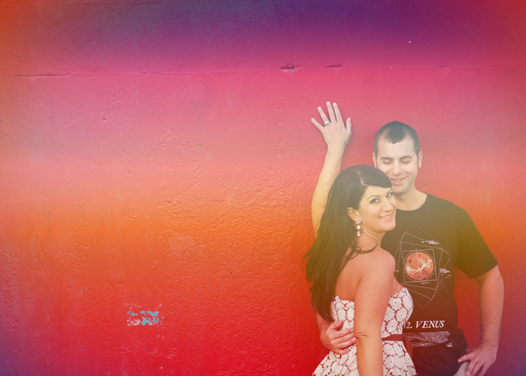 Daytona Beach engagement photo shoot 