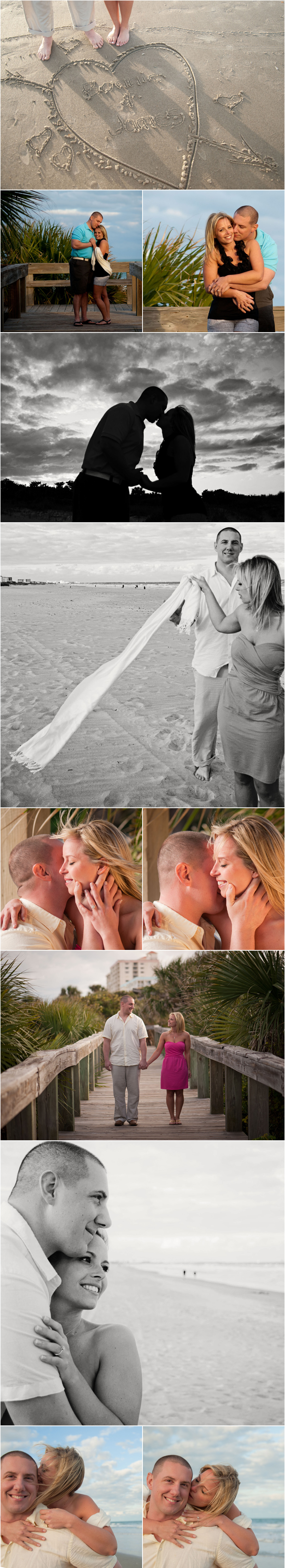 Cocoa Beach Engagement Photography