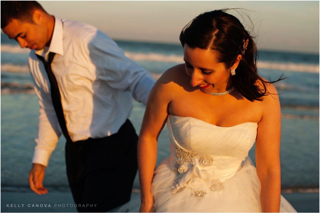 Cocoa Beach Trash the Dress Photography