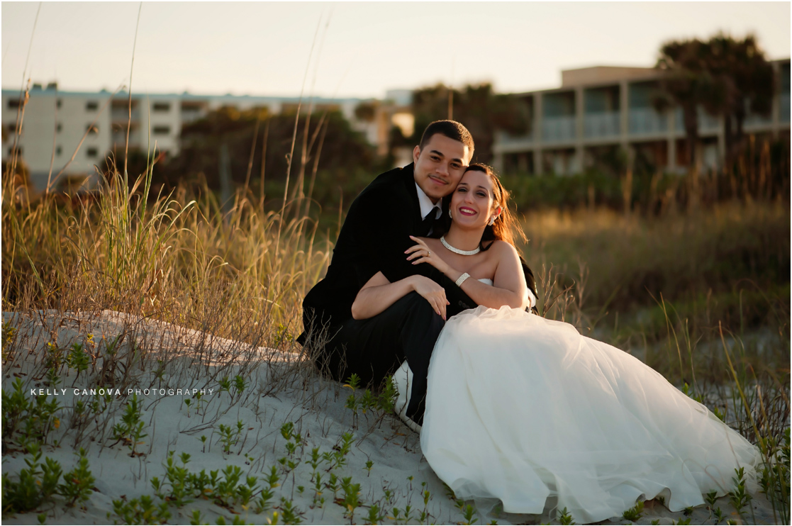 Cocoa Beach Trash the Dress Photography