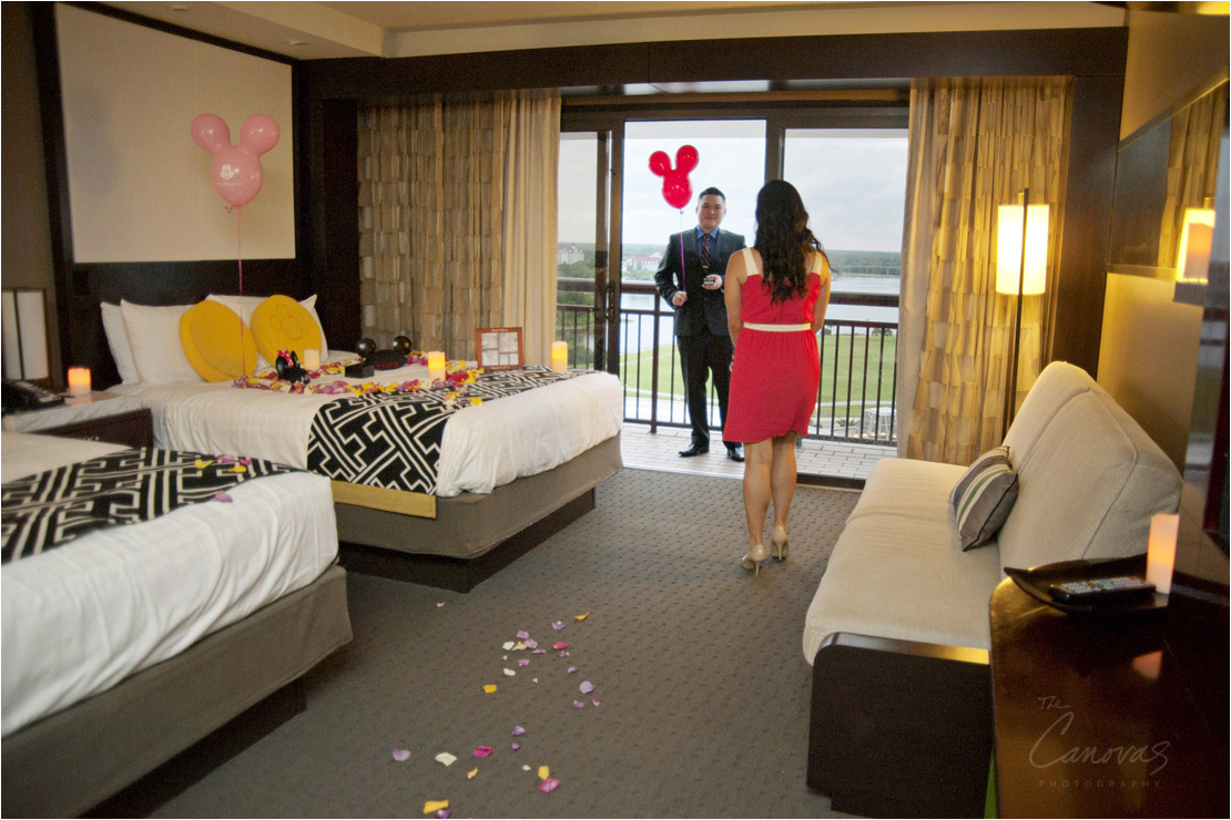 A Disney Proposal at the Contemporary Resort