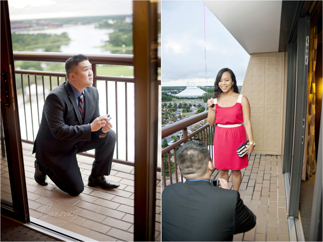 A Disney Proposal at the Contemporary Resort