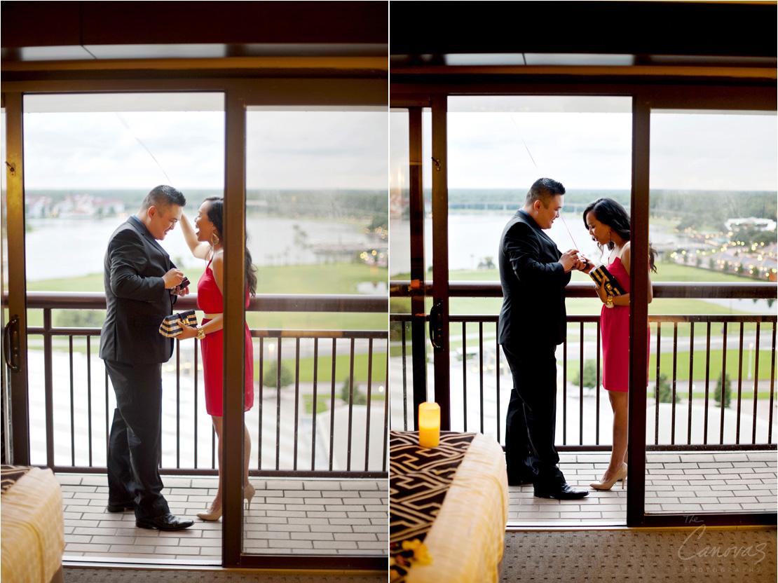 A Disney Proposal at the Contemporary Resort