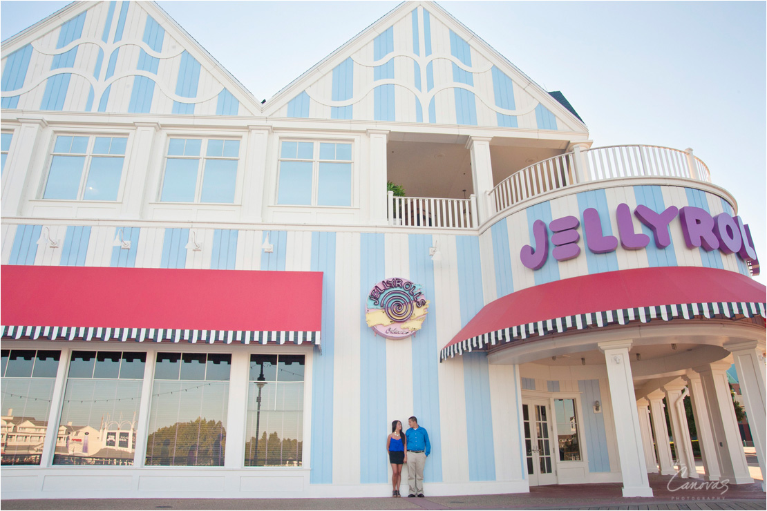 Disney Boardwalk Engagement Photographyy