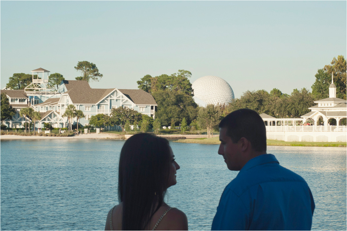 Disney Boardwalk Engagement Photography