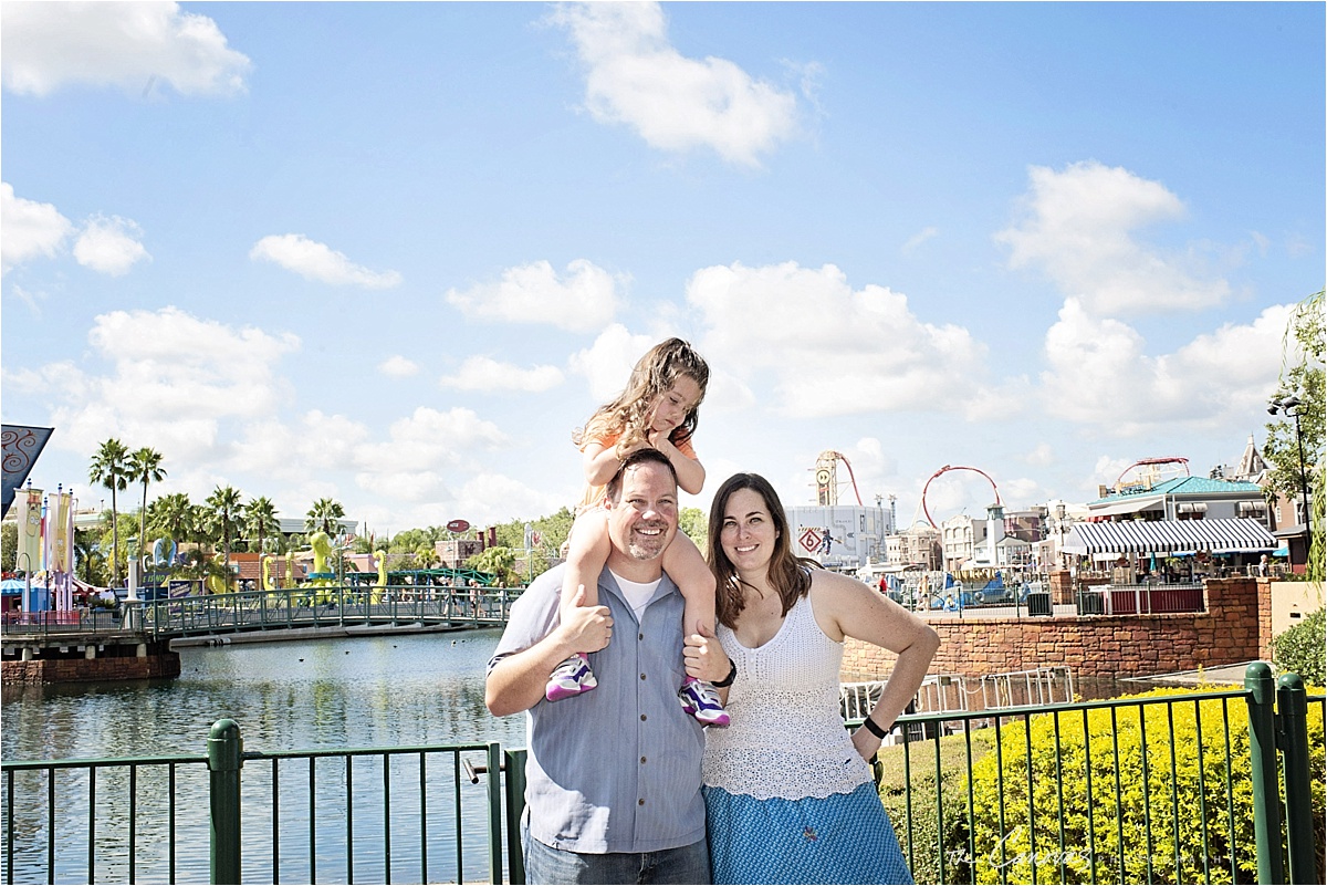 universal studios florida family photography