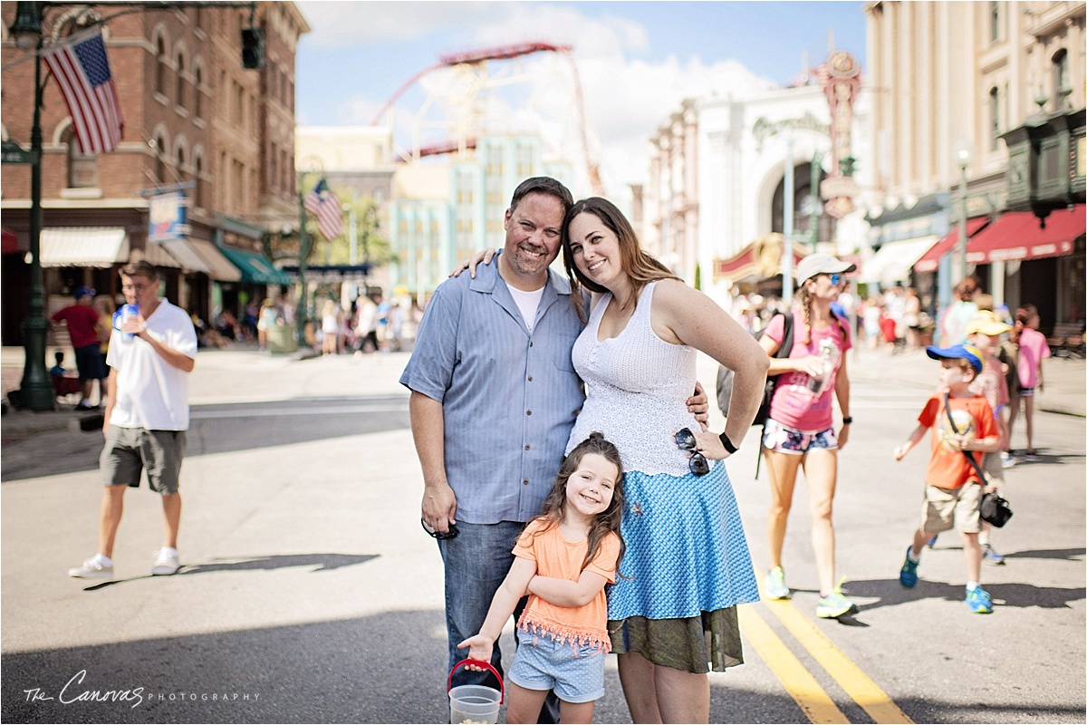 universal studios florida family photography