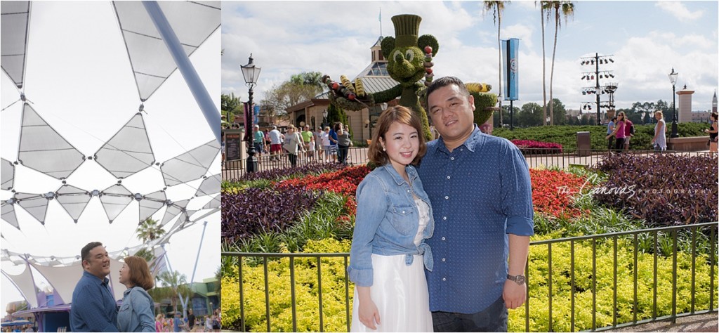 Disney World Engagement Photography