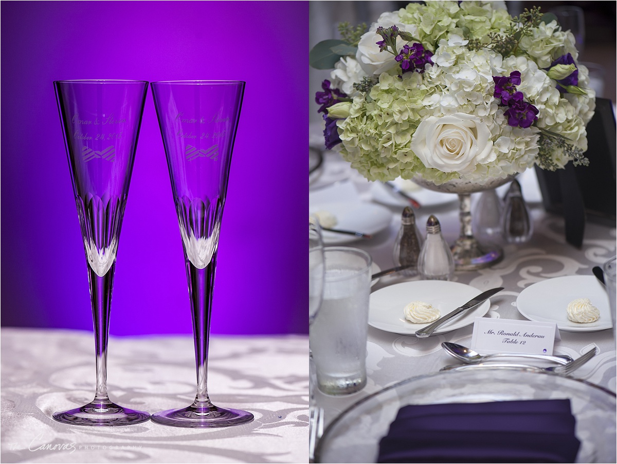drink glasses for grooms reception