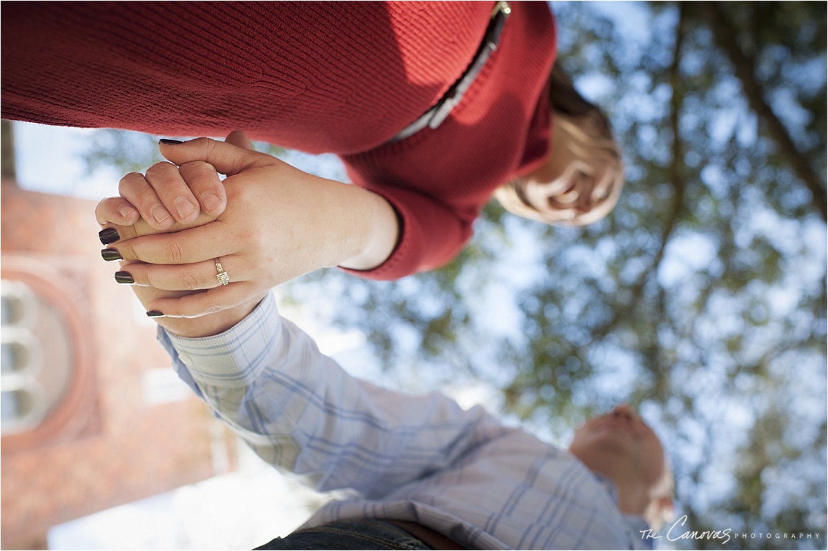 holding hands Engagement