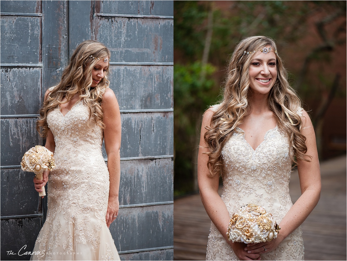 bride at the Atlantic Center for the Arts