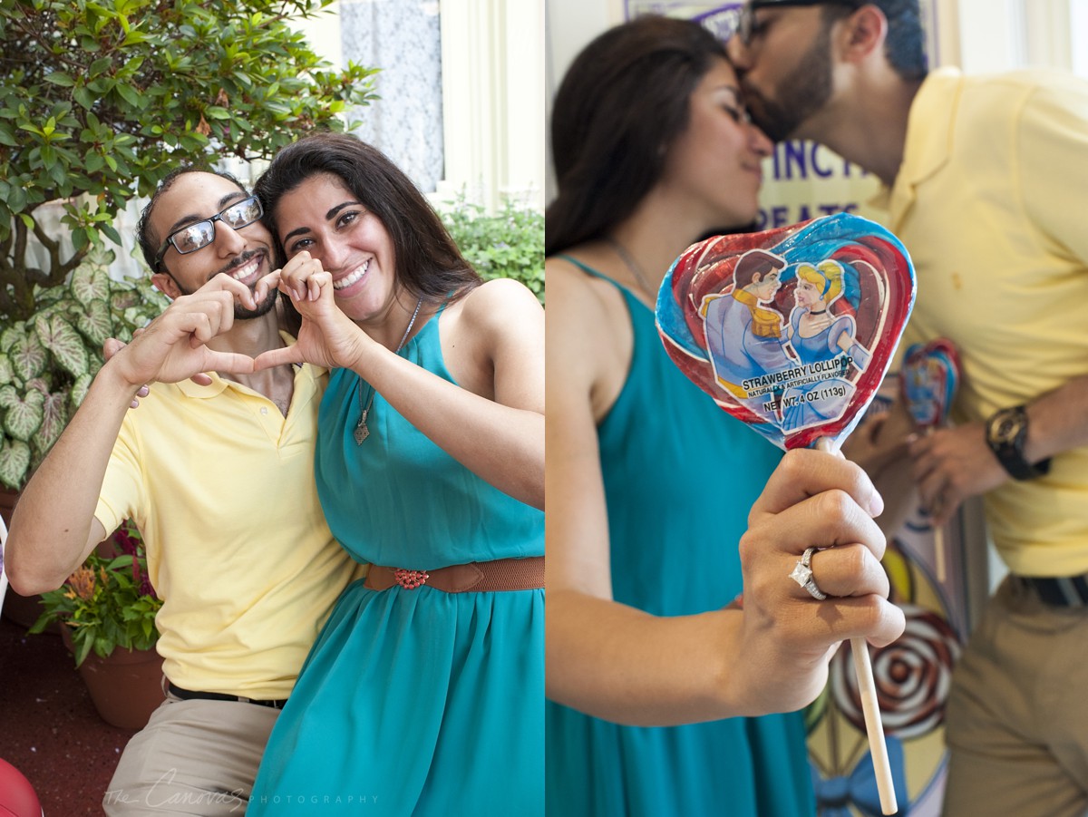 disney world engagement session