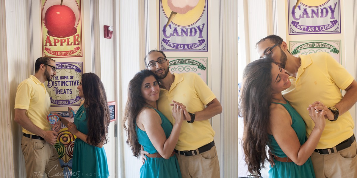 disney world engagement session