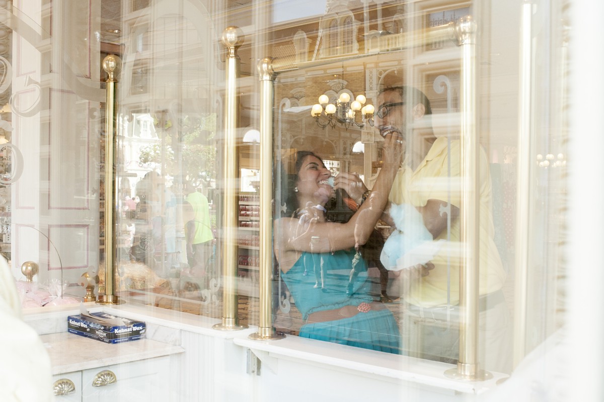 Magic Kingdom Engagement Photography