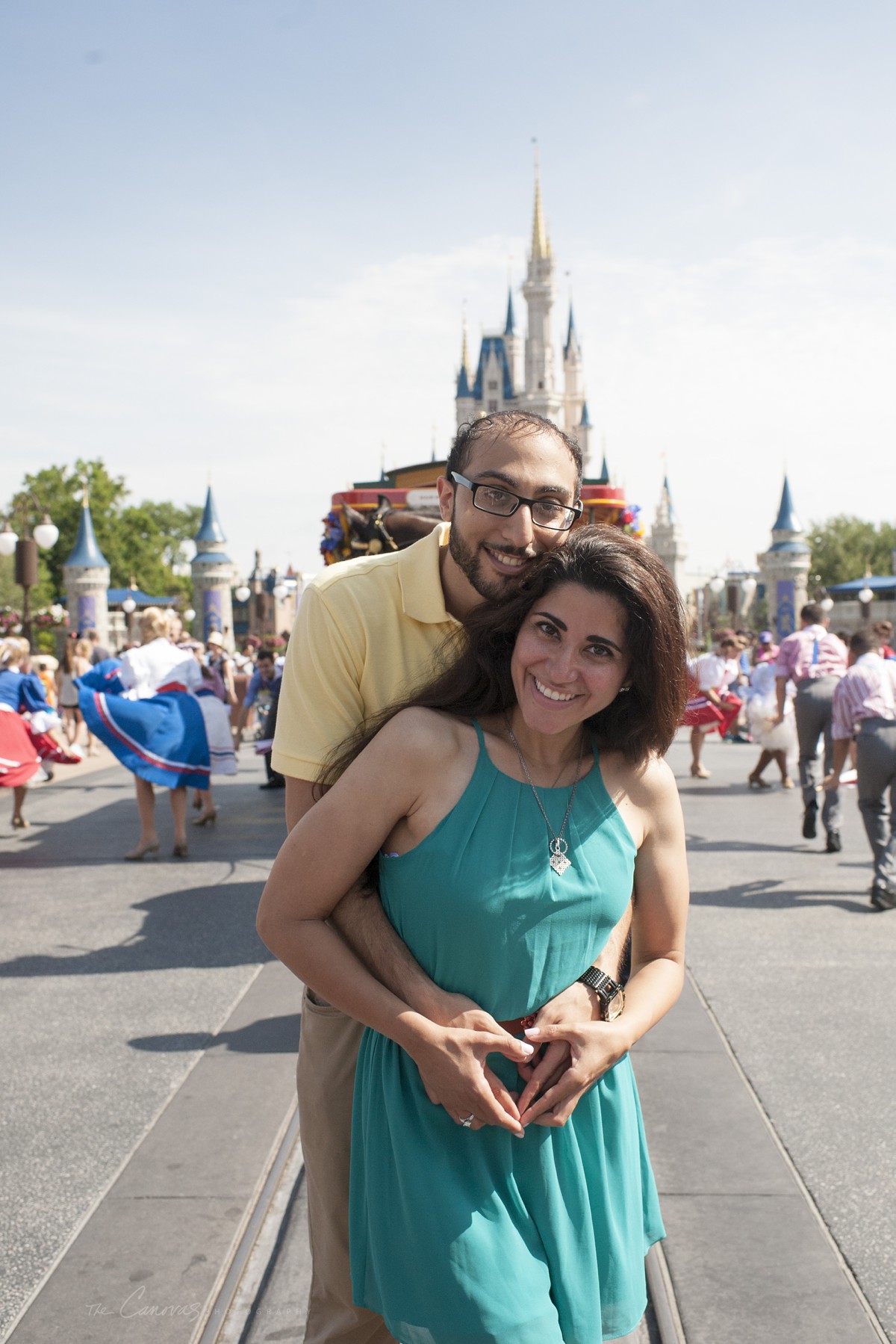 Magic Kingdom Engagement Photography