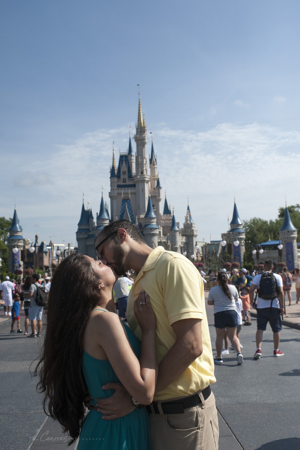 Magic Kingdom Engagement Photography