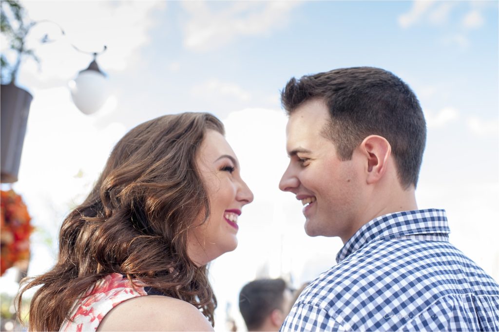 magic kingdom engagement photos