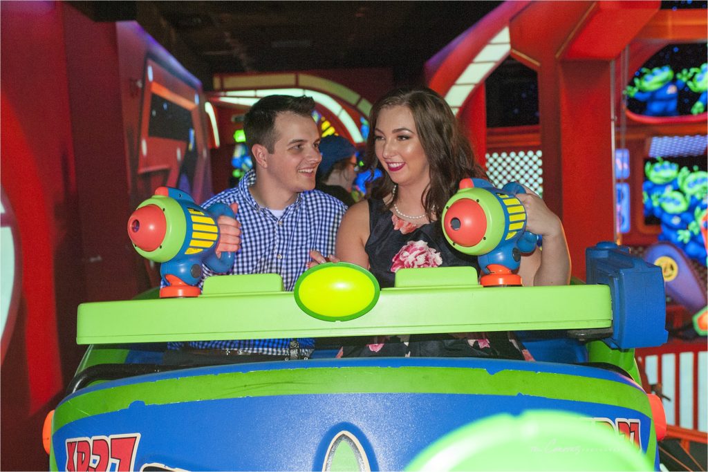 magic kingdom engagement photos