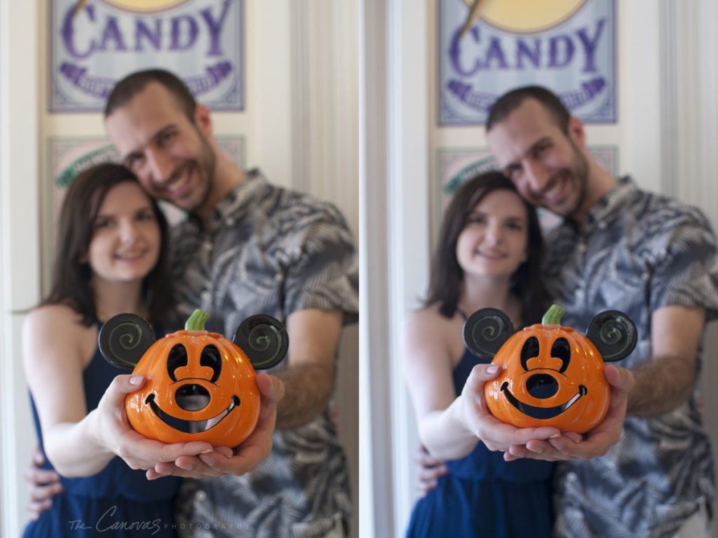 magic kingdom engagement photos