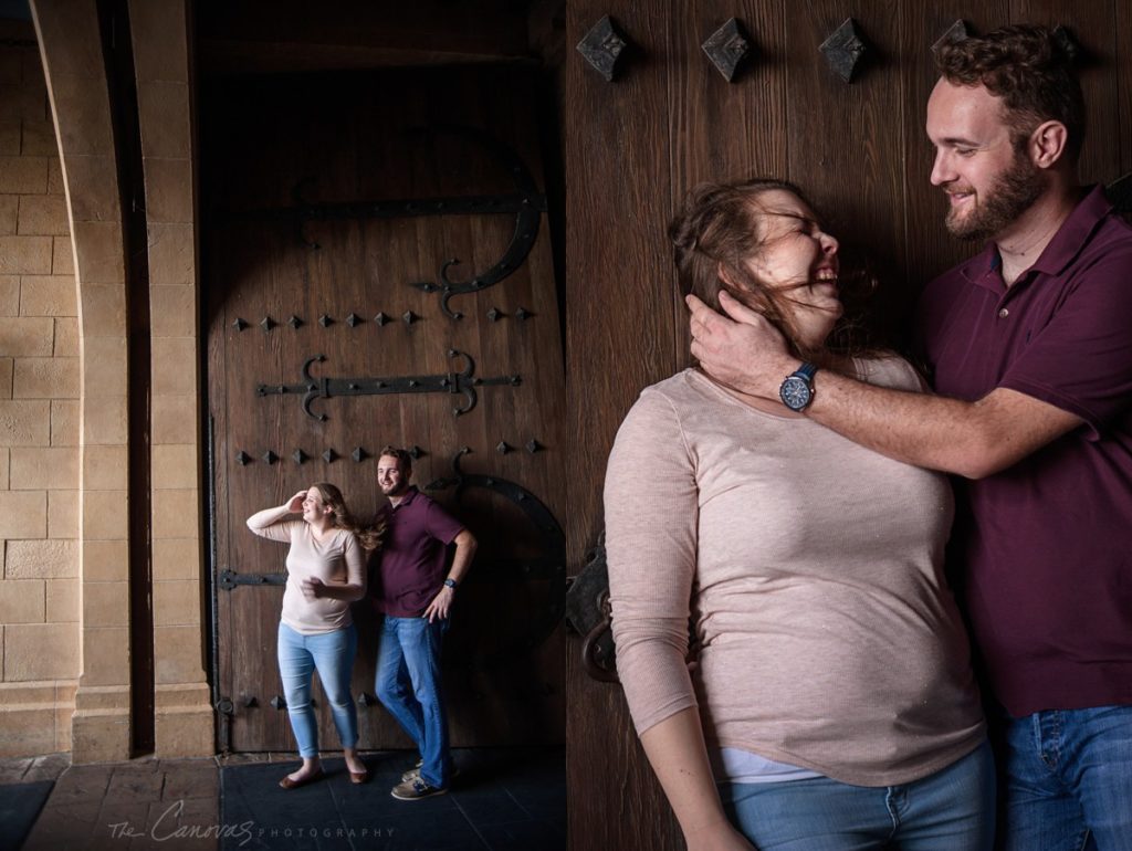 disney world engagement photo session