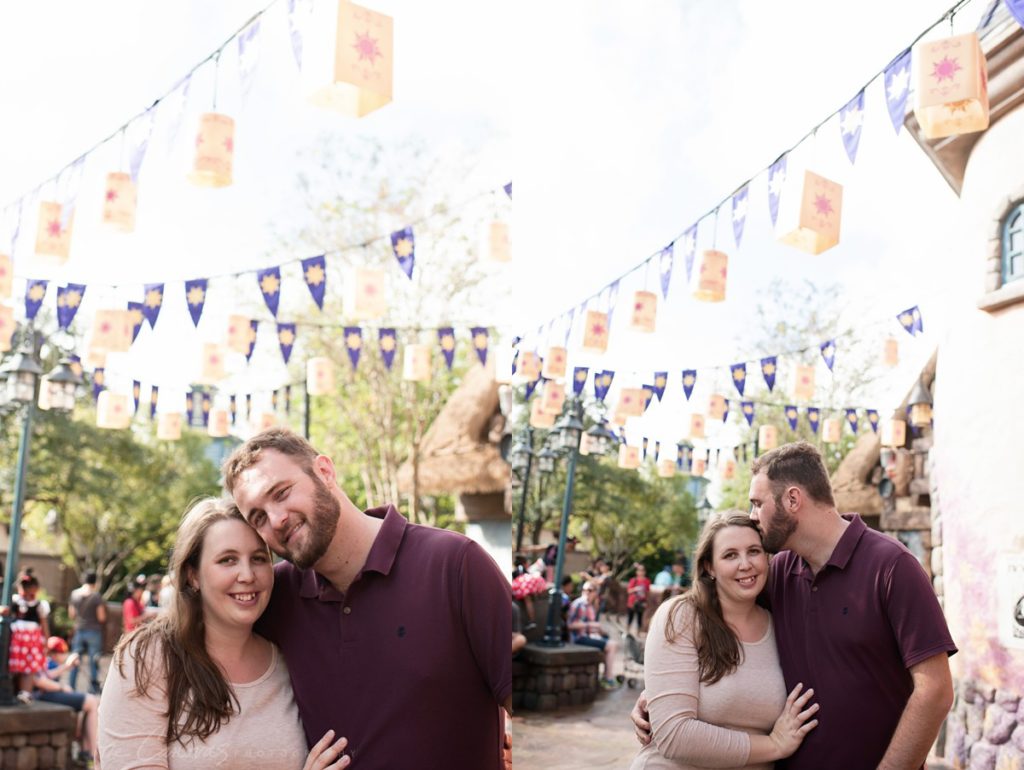 walt disney world engagement photography