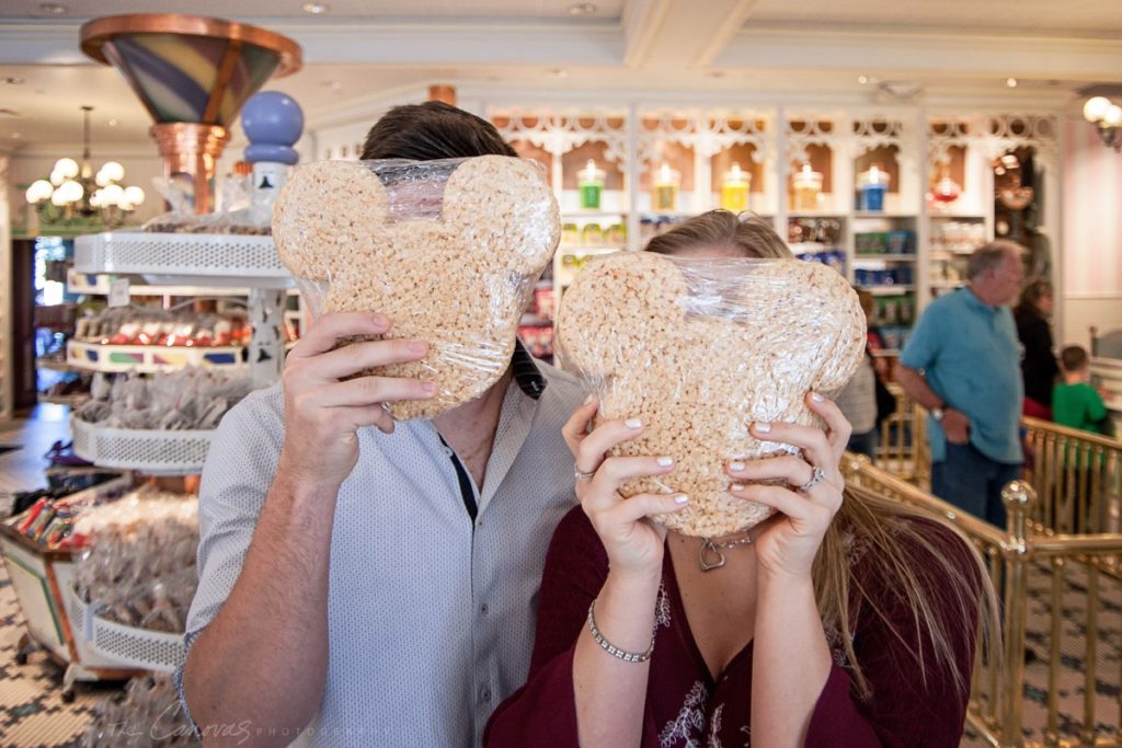 disney world engagement photo session
