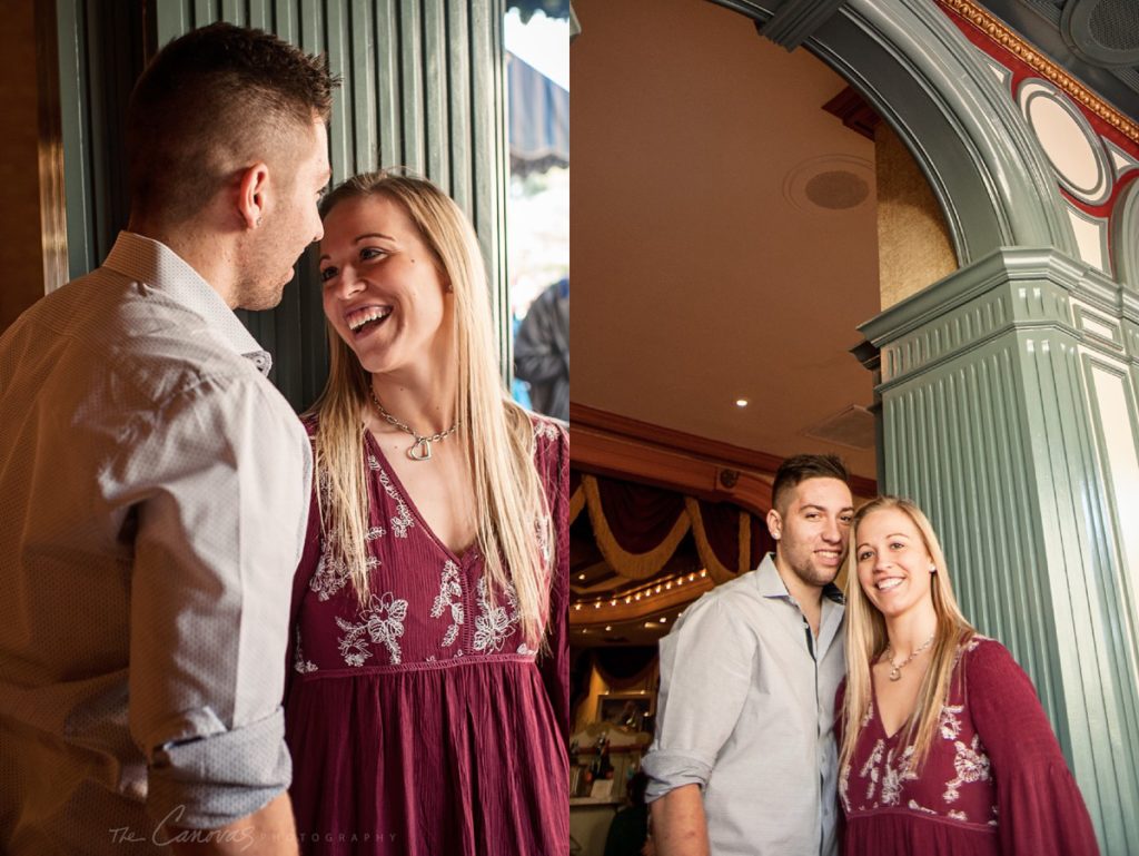 disney world engagement photo session
