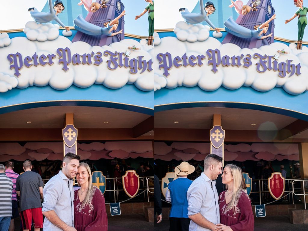 disney world engagement photo session
