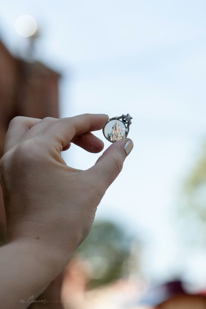 disney world engagement photo session
