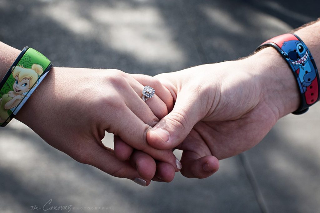 disney world engagement photo session
