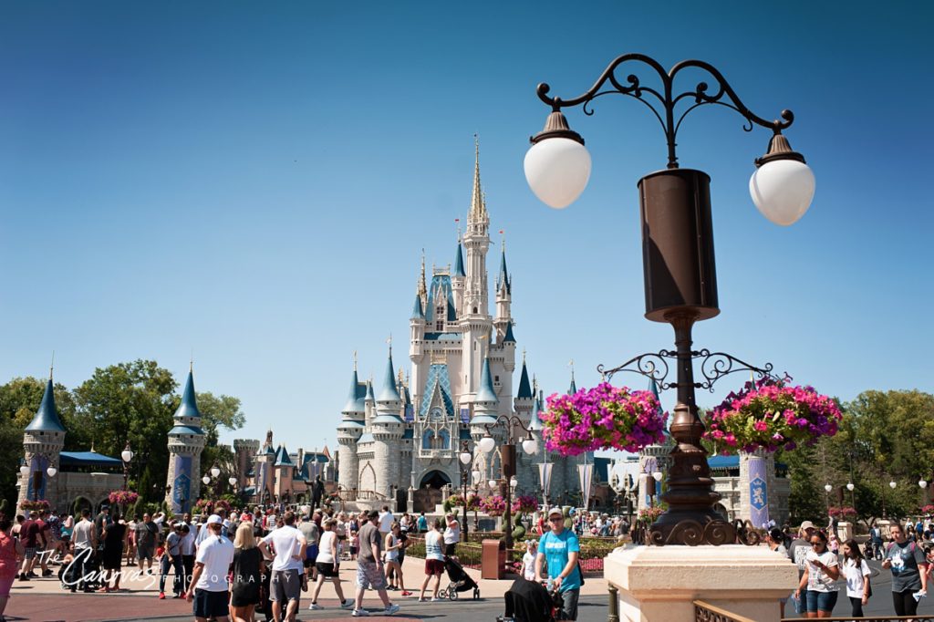 Disney Magic Kingdom Proposal Photography