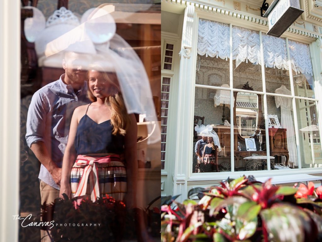 magic kingdom engagement photos