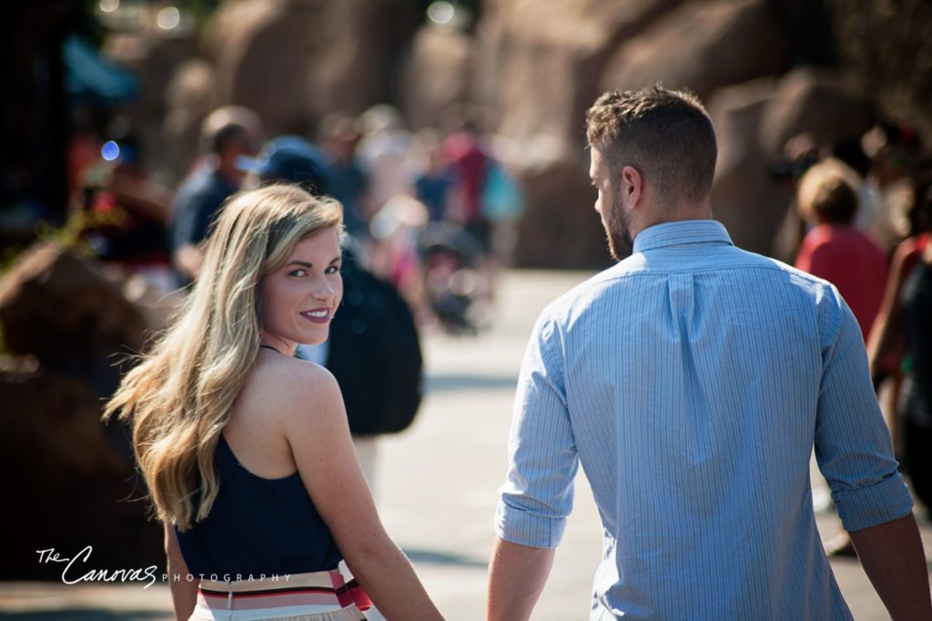 disney themed engagement photos