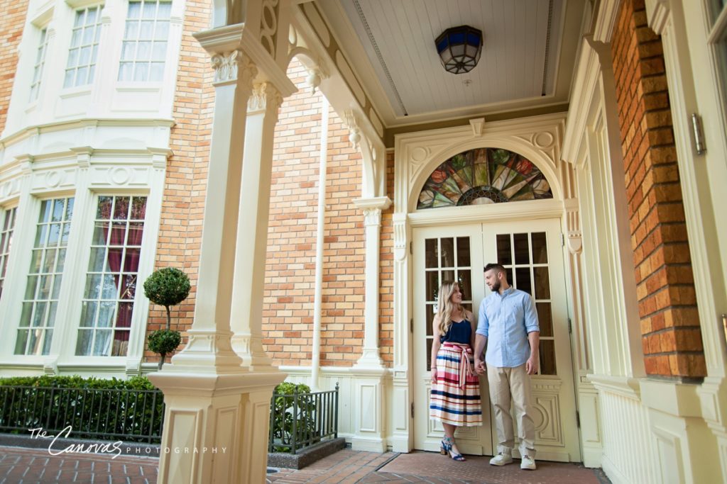 disney engagement photo shoot