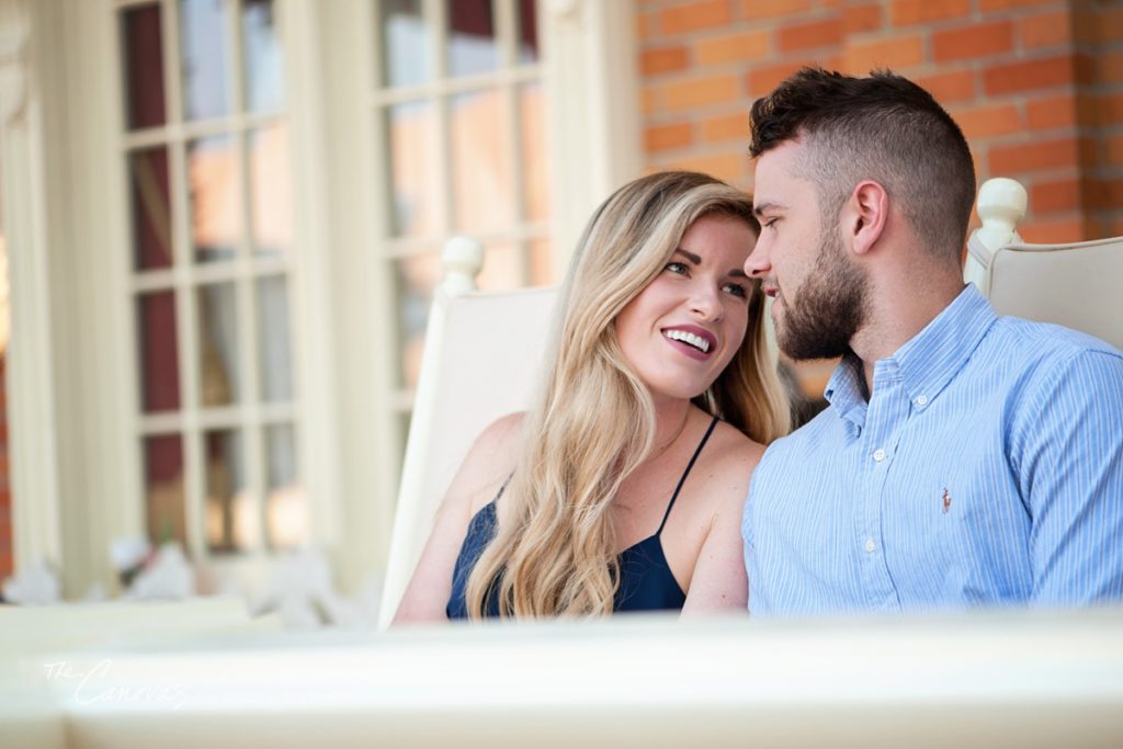 disney engagement photo shoot