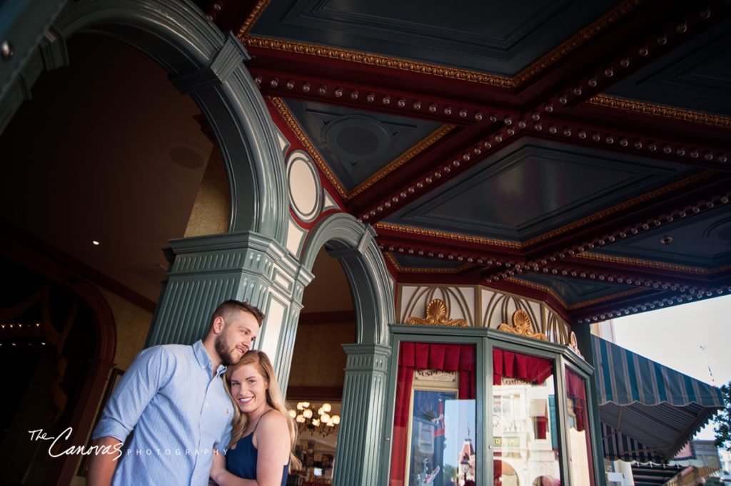 disney engagement photo shoot