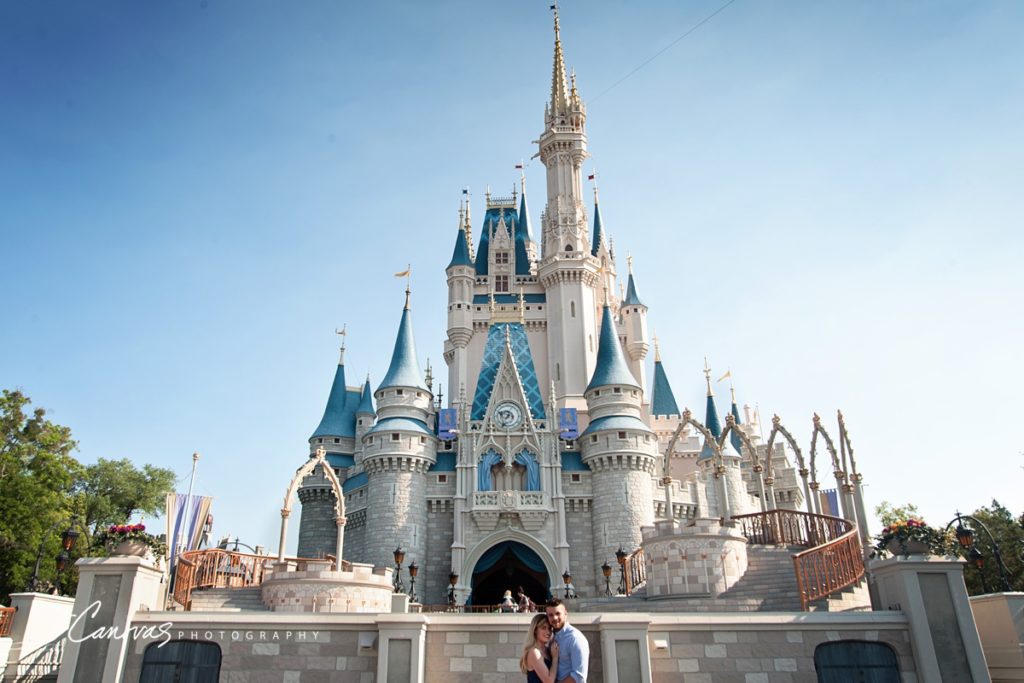 disney engagement photo shoot