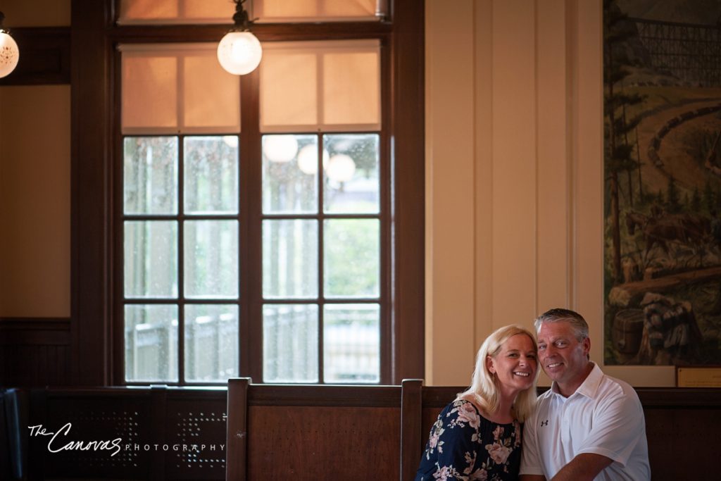 disney world engagement photo session