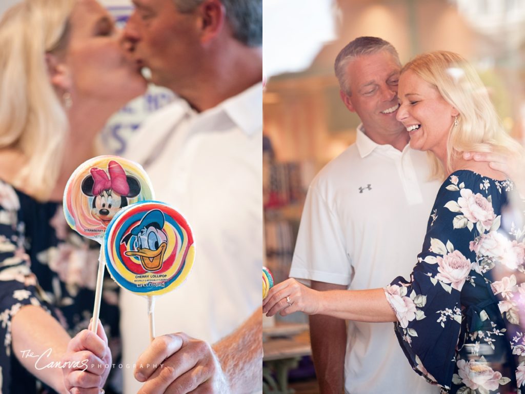 disney world engagement photo session