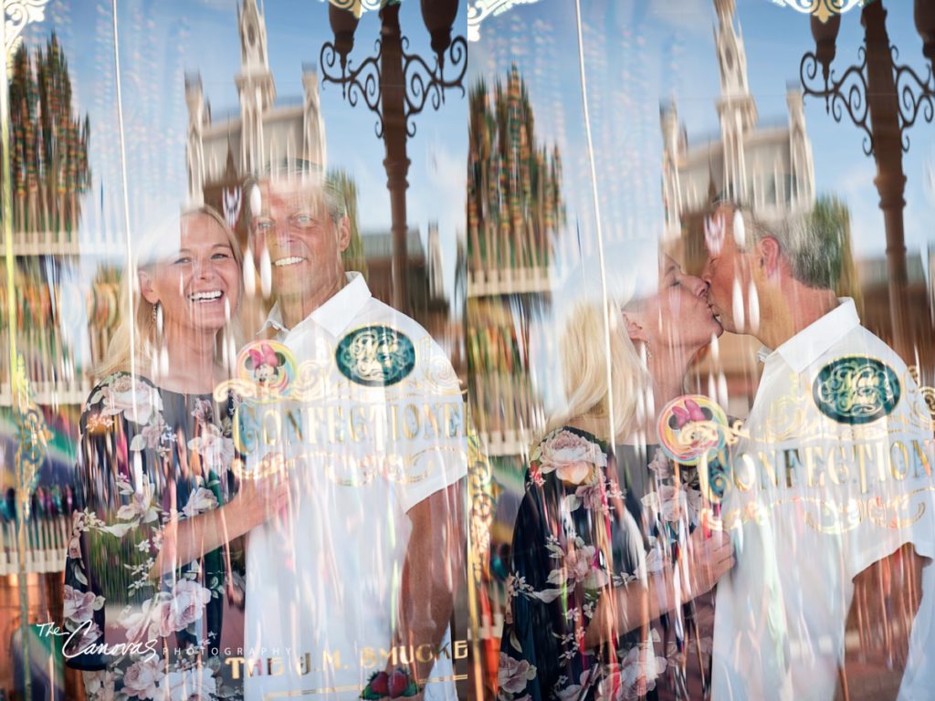 disney world engagement photo session