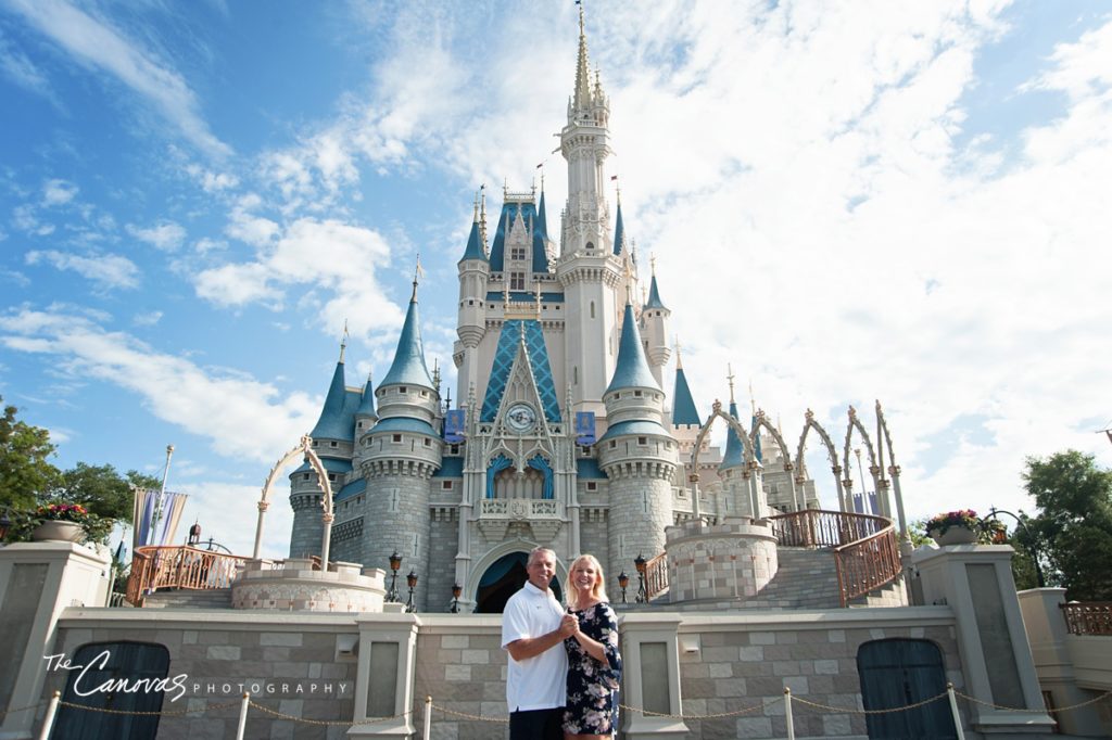 disney world engagement photo session