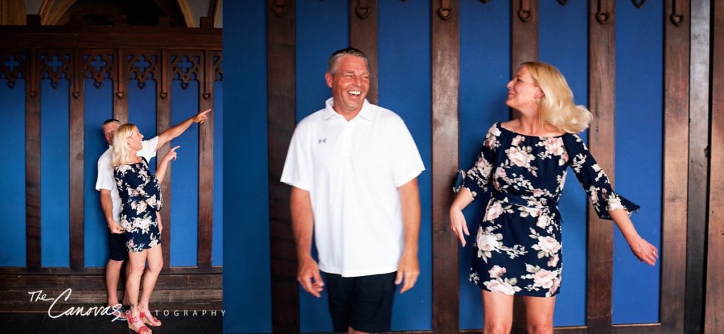 magic kingdom engagement photos