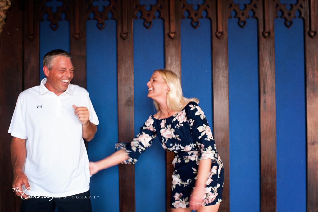 magic kingdom engagement photos