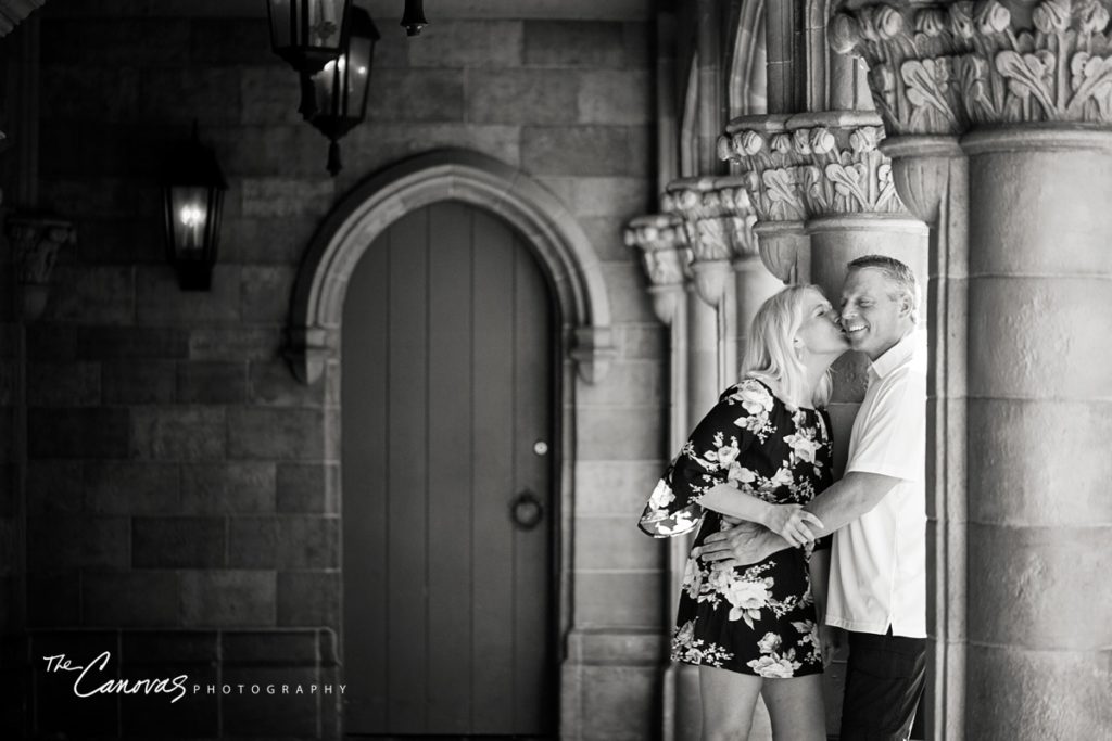 magic kingdom engagement photos