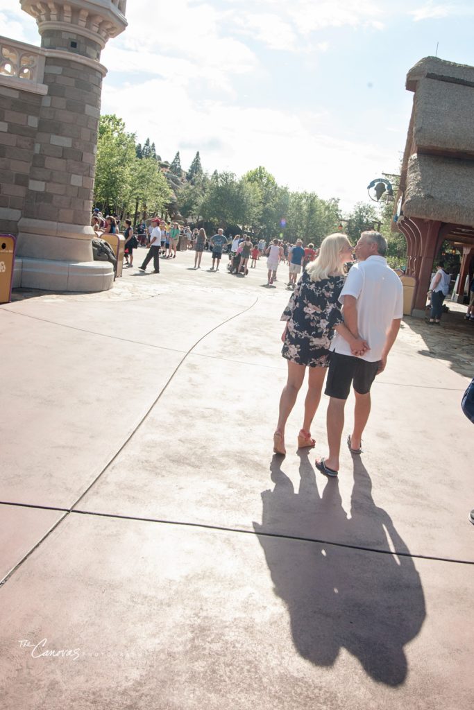 magic kingdom engagement photos