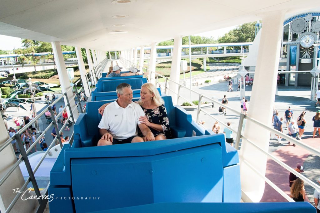 disney world engagement photo session