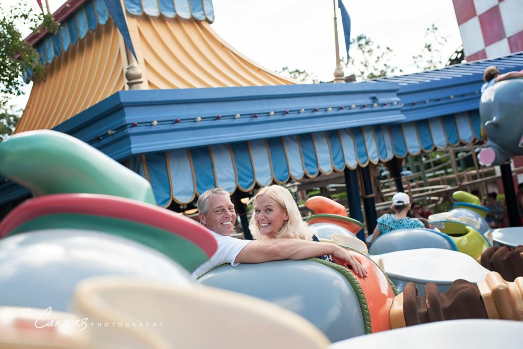 disney world engagement photo session