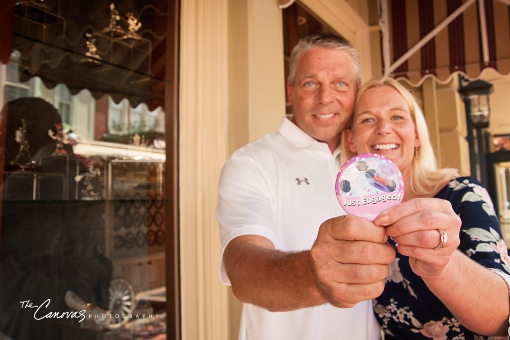 disney world engagement photo session