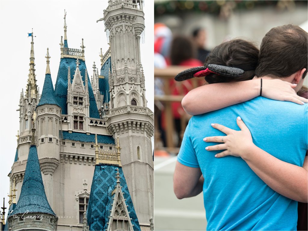 disney world engagement photo session